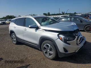 2020 GMC Terrain SLT with VIN 3GKALVEV1LL312790, listed as a Copart auction lot 61825055 with 135,858 mi miles and Salvage title. Bid and sale history available at DreamBid. Image 4.