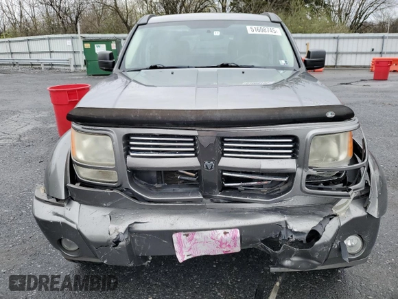 2011 Dodge Nitro Heat with VIN 1D4PU4GK4BW604428, listed as a Copart auction lot 51608745 with 120,342 mi miles and Salvage Title. Bid and sale history available at DreamBid. Image 5.