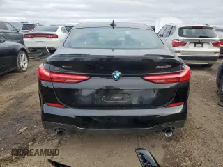 2020 BMW 2 Series 228i xDrive with VIN WBA73AK08L7F74933, listed as a Copart auction lot 43455985 with 37,814 mi miles and Salvage Title. Bid and sale history available at carsss.com. Image 6.