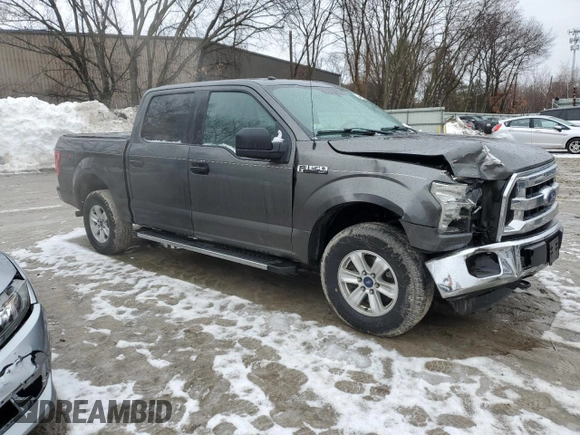 2016 Ford F-150 XLT with VIN 1FTEW1EF3GFB13004, listed as a Copart auction lot 46842095 with 171,971 mi miles and Salvage Title. Bid and sale history available at carsss.com. Image 4.