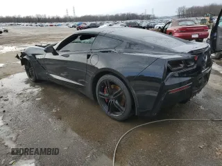 2016 Chevrolet Corvette 1LT with VIN 1G1YB2D77G5115023, listed as a Copart auction lot 37436664 with 56,852 mi miles. Bid and sale history available at carsss.com. Image 2.