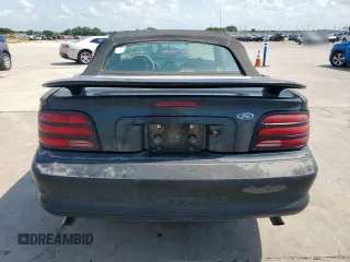 1995 Ford Mustang with VIN 1FALP4443SF210871, listed as a Copart auction lot 61627625 with 132,696 mi miles and Clean title. Bid and sale history available at DreamBid. Image 6.