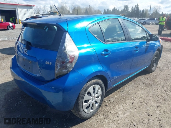 2014 Toyota Prius One with VIN JTDKDTB32E1574929, listed as a IAAI auction lot 39091611 with 128,131 mi miles and . Bid and sale history available at DreamBid. Image 4.