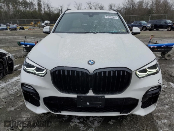 2021 BMW X5 xDrive40i with VIN 5UXCR6C07M9G86493, listed as a Copart auction lot 88162365 with 24,503 mi miles and Salvage Title. Bid and sale history available at carsss.com. Image 5.
