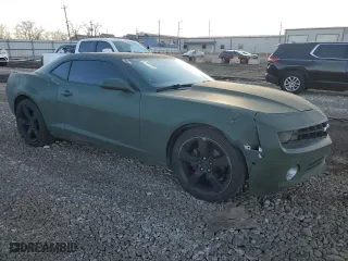 2012 Chevrolet Camaro 2LT with VIN 2G1FC1E3XC9189043, listed as a Copart auction lot 46408025 with 231,187 mi miles and Salvage Title. Bid and sale history available at carsss.com. Image 4.
