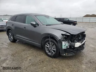 2020 Mazda CX-9 Touring with VIN JM3TCACYXL0411865, listed as a Copart auction lot 84969054 with 49,505 mi miles and Salvage Title. Bid and sale history available at carsss.com. Image 4.