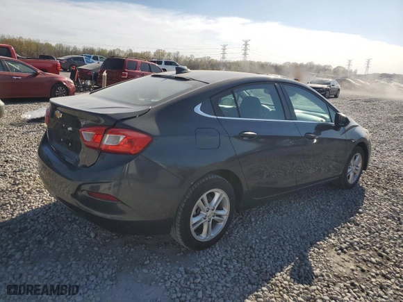 2018 Chevrolet Cruze LT with VIN 1G1BE5SM1J7168156, listed as a Copart auction lot 50597335 with 161,308 mi miles and Salvage Title. Bid and sale history available at carsss.com. Image 3.