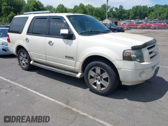 2008 Ford Expedition Limited with VIN 1FMFU20568LA21446, listed as a IAAI auction lot 42636486 with 161,602 mi miles and . Bid and sale history available at DreamBid. Image 1.