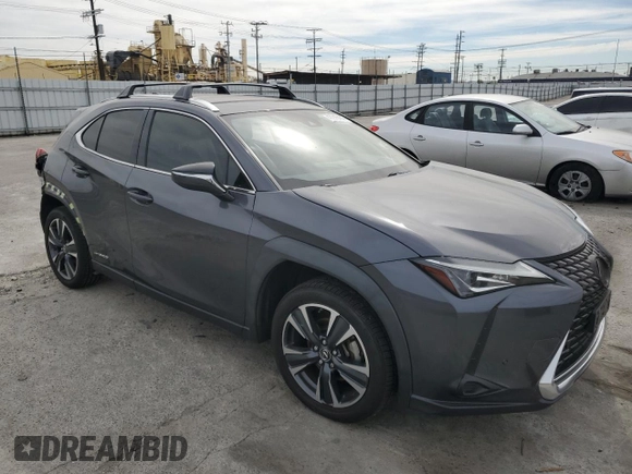 2022 Lexus UX 250h z VIN JTHX9JBH9N2056431, wystawiony jako Copart lot #47216455 z przebiegiem 68 052 mil mil oraz Szkoda całkowita • Salvage title. Historia ofert i sprzedaży dostępna na DreamBid. Obrazek 4.