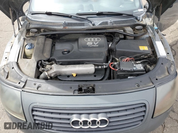 2001 Audi TT z VIN TRUTX28N511012537, wystawiony jako Copart lot #51114915 z przebiegiem 184 528 mil mil oraz Szkoda całkowita • Salvage title. Historia ofert i sprzedaży dostępna na DreamBid. Obrazek 11.