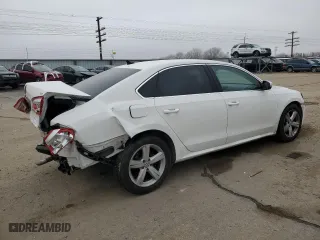 2014 Volkswagen Passat SE with VIN 1VWBP7A31EC011873, listed as a Copart auction lot 83837314 with 147,892 mi miles and Salvage Title. Bid and sale history available at carsss.com. Image 3.