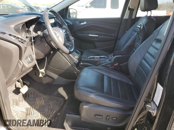 2016 Ford Escape Titanium with VIN 1FMCU0JX5GUB95220, listed as a Copart auction lot 48176575 with 121,210 mi miles and Salvage Title. Bid and sale history available at carsss.com. Image 7.