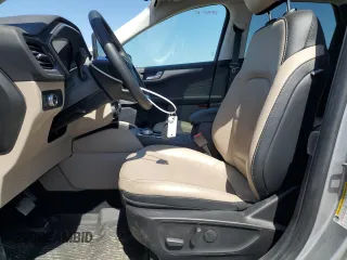 2022 Ford Escape Titanium Plug-In Hybrid with VIN 1FMCU0LZ5NUB74296, listed as a Copart auction lot 61629035 with Not provided miles and Salvage title. Bid and sale history available at DreamBid. Image 7.