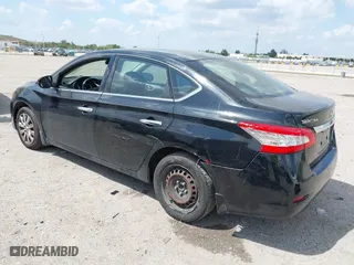 2014 Nissan Sentra SV with VIN 3N1AB7AP6EL619573, listed as a IAAI auction lot 41787844 with 155,569 mi miles. Bid and sale history available at carsss.com. Image 3.