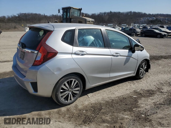 2015 Honda Fit EX-L with VIN 3HGGK5H86FM753121, listed as a Copart auction lot 48766205 with 171,981 mi miles and Salvage Title. Bid and sale history available at carsss.com. Image 3.