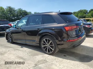2023 Audi Q7 Premium Plus with VIN WA1LXBF71PD030355, listed as a Copart auction lot 58816255 with 39,353 mi miles and Salvage title. Bid and sale history available at DreamBid. Image 2.