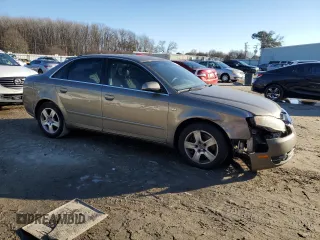 2005 Audi A4 2.0T with VIN WAUAF68E55A479388, listed as a Copart auction lot 87855955 with 103,835 mi miles and Salvage Title. Bid and sale history available at carsss.com. Image 4.