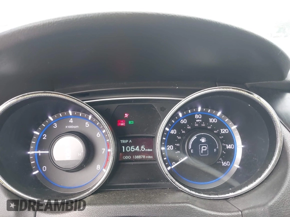 2013 Hyundai Sonata Limited with VIN 5NPEC4AC3DH793980, listed as a IAAI auction lot 42041577 with 138,878 mi miles and . Bid and sale history available at carsss.com. Image 7.