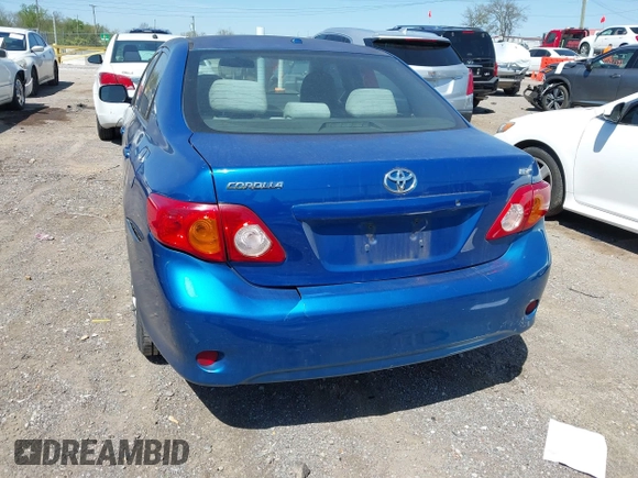2009 Toyota Corolla with VIN 1NXBU40EX9Z065519, listed as a IAAI auction lot 42057981 with 201,480 mi miles. Bid and sale history available at carsss.com. Image 6.