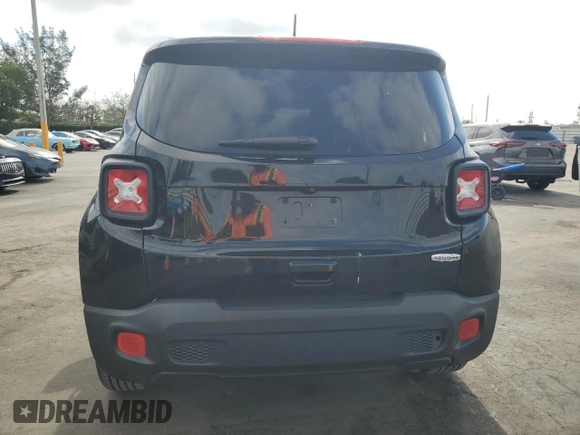 2018 Jeep Renegade Latitude z VIN ZACCJABB8JPH42771, wystawiony jako Copart lot #54144275 z przebiegiem 81 431 mil mil oraz Szkoda całkowita • Salvage title. Historia ofert i sprzedaży dostępna na DreamBid. Obrazek 6.