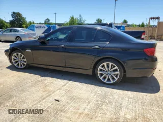 2012 BMW 5 Series 535i z VIN WBAFR7C51CC808325, wystawiony jako Copart lot #57552695 z przebiegiem 167 528 mil mil oraz Szkoda całkowita • Salvage title. Historia ofert i sprzedaży dostępna na DreamBid. Obrazek 2.