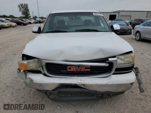 1999 GMC New Sierra 1500 SL with VIN 1GTEC14V3XE544949, listed as a Copart auction lot 68512264 with 0 mi miles and Salvage Title. Bid and sale history available at carsss.com. Image 5.
