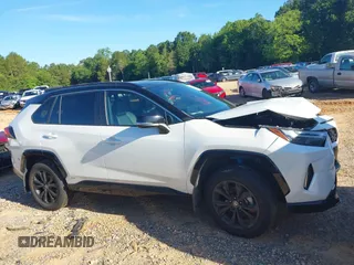 2023 Toyota RAV4 Hybrid XSE with VIN 2T3E6RFV1PW038080, listed as a IAAI auction lot 42518107 with 14,430 mi miles and . Bid and sale history available at DreamBid. Image 13.