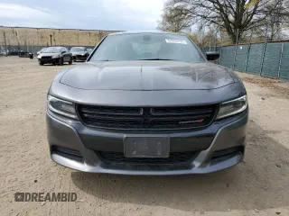 2018 Dodge Charger SXT with VIN 2C3CDXBG9JH337532, listed as a Copart auction lot 52203795 with 82,392 mi miles and Salvage Title. Bid and sale history available at DreamBid. Image 5.