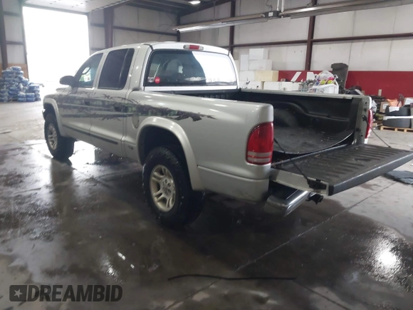 2004 Dodge Dakota SLT with VIN 1D7HG48N64S523528, listed as a IAAI auction lot 41199575 with 261,239 mi miles. Bid and sale history available at carsss.com. Image 3.