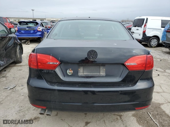 2012 Volkswagen Jetta Sedan S with VIN 3VW1K7AJ5CM360765, listed as a Copart auction lot 47296545 with 118,334 mi miles and Salvage Title. Bid and sale history available at carsss.com. Image 6.