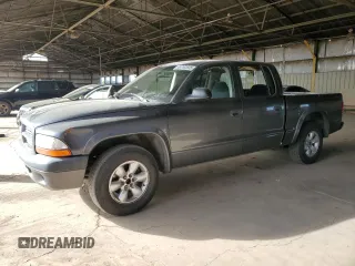 2003 Dodge Dakota Sport with VIN 1D7HL38N03S234052, listed as a Copart auction lot 44762635 with 203,591 mi miles and Salvage Title. Bid and sale history available at carsss.com. Image 1.