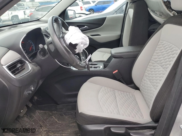 2020 Chevrolet Equinox LS with VIN 3GNAXHEV3LS520023, listed as a Copart auction lot 43454035 with 66,548 mi miles and Salvage Title. Bid and sale history available at carsss.com. Image 7.