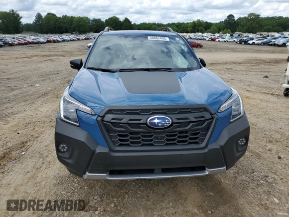 2024 Subaru Forester Wilderness with VIN JF2SKAJC1RH510178, listed as a Copart auction lot 58862495 with 20,105 mi miles and Salvage title. Bid and sale history available at DreamBid. Image 5.