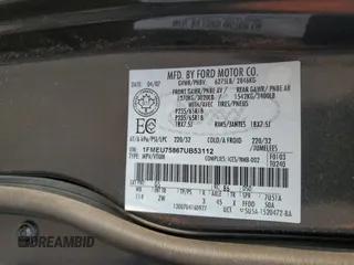 2007 Ford Explorer Limited с VIN 1FMEU75867UB53112, выставлен на аукционе Copart как лот 64616574 с пробегом 235 296 миль миль и Списание • Salvage title. История ставок и продаж доступна на DreamBid. Изображение 13.