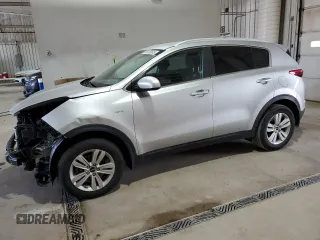 2019 Kia Sportage LX z VIN KNDPMCAC5K7543268, wystawiony jako Copart lot #58139505 z przebiegiem 84 661 mil mil oraz Szkoda całkowita • Salvage title. Historia ofert i sprzedaży dostępna na DreamBid. Obrazek 1.