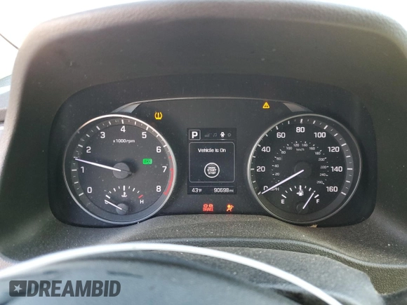 2018 Hyundai Elantra SEL with VIN 5NPD84LF3JH365021, listed as a Copart auction lot 81821454 with 90,698 mi miles and Salvage Title. Bid and sale history available at DreamBid. Image 9.