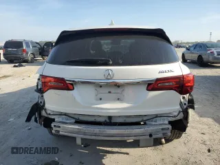 2014 Acura MDX Tech Pkg with VIN 5FRYD3H42EB009760, listed as a Copart auction lot 52945005 with 209,078 mi miles and Salvage Title. Bid and sale history available at carsss.com. Image 6.
