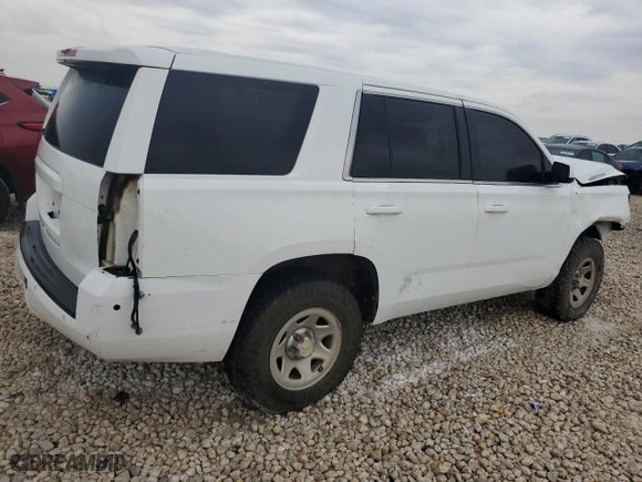2018 Chevrolet Tahoe Commercial with VIN 1GNSKFEC7JR126384, listed as a Copart auction lot 70144814 with 0 mi miles and Clean Title. Bid and sale history available at carsss.com. Image 3.