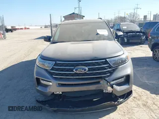 2023 Ford Explorer XLT with VIN 1FMSK7DH4PGB05813, listed as a IAAI auction lot 41761801 with 11,191 mi miles. Bid and sale history available at carsss.com. Image 12.