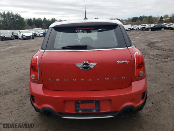 2015 MINI Cooper Countryman S with VIN WMWZC5C58FWP43611, listed as a Copart auction lot 51859335 with 151,001 mi miles and Clean Title. Bid and sale history available at carsss.com. Image 6.
