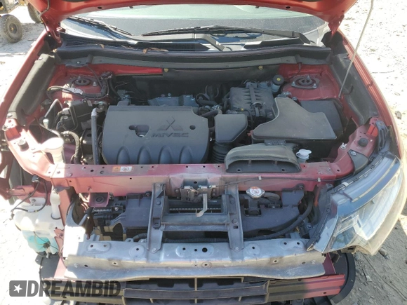 2017 Mitsubishi Outlander ES z VIN JA4AZ2A36HZ000780, wystawiony jako Copart lot #54489305 z przebiegiem 89 370 mil mil oraz Szkoda całkowita • Salvage title. Historia ofert i sprzedaży dostępna na DreamBid. Obrazek 12.