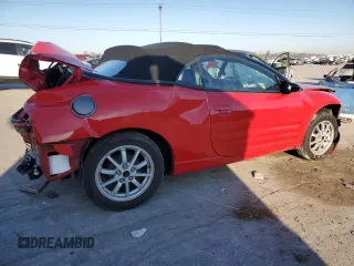 2001 Mitsubishi Eclipse GS with VIN 4A3AE45G61E185675, listed as a Copart auction lot 88935545 with 107,036 mi miles and Salvage Title. Bid and sale history available at carsss.com. Image 3.