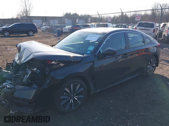 2024 Honda Civic EX-L z VIN 19XFL1H73RE014164, wystawiony jako IAAI lot #38823542 z przebiegiem 3 mil mil oraz . Historia ofert i sprzedaży dostępna na DreamBid. Obrazek 18.