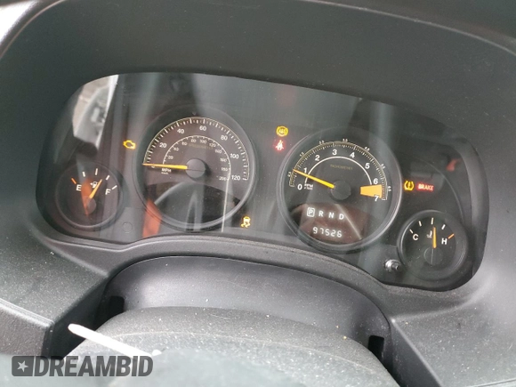 2017 Jeep Compass Sport with VIN 1C4NJCBA4HD130331, listed as a Copart auction lot 47929225 with 97,526 mi miles and Salvage Title. Bid and sale history available at carsss.com. Image 9.