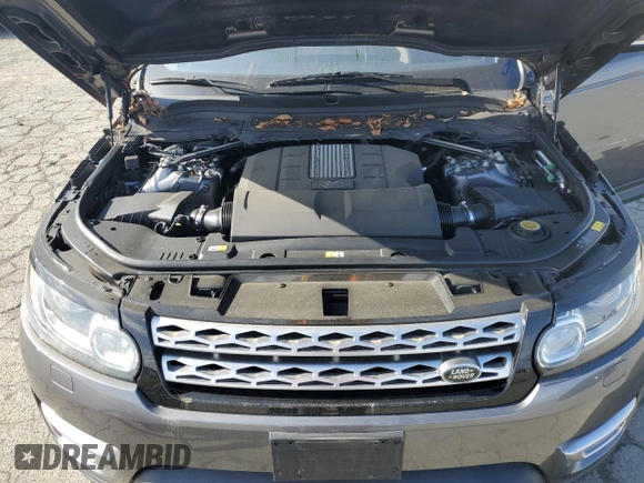 2016 Land Rover Range Rover Sport HSE with VIN SALWR2VF8GA573895, listed as a Copart auction lot 54260095 with 86,640 mi miles and Clean title. Bid and sale history available at DreamBid. Image 11.