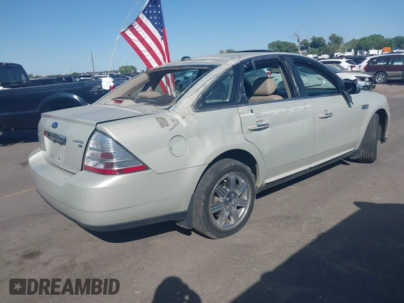 2008 Ford Taurus Limited with VIN 1FAHP28WX8G136552, listed as a IAAI auction lot 42306548 with 148,254 mi miles and . Bid and sale history available at DreamBid. Image 4.