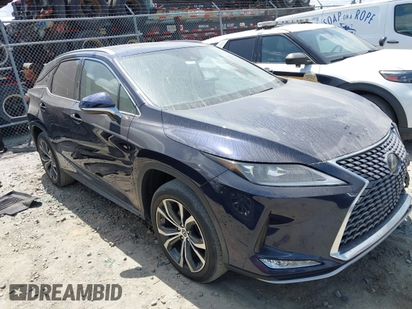 2022 Lexus RX 350 with VIN 2T2HZMDA8NC363464, listed as a IAAI auction lot 42070240 with 34,123 mi miles and . Bid and sale history available at DreamBid. Image 1.