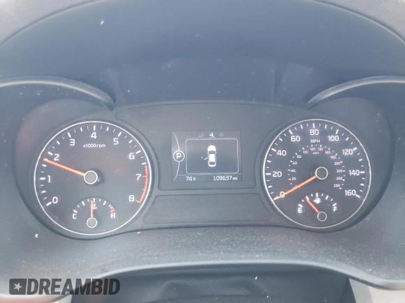 2016 Kia Optima LX with VIN KNAGT4L32G5101053, listed as a Copart auction lot 54886055 with 109,637 mi miles and Salvage Title. Bid and sale history available at carsss.com. Image 9.