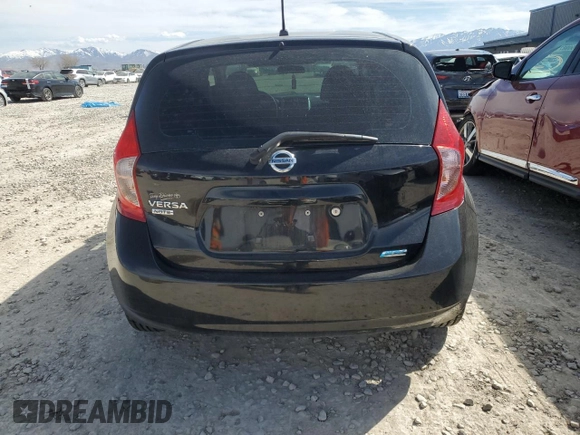 2014 Nissan Note S with VIN 3N1CE2CP6EL360079, listed as a Copart auction lot 50727085 with Not Provided miles and Salvage Title. Bid and sale history available at DreamBid. Image 6.