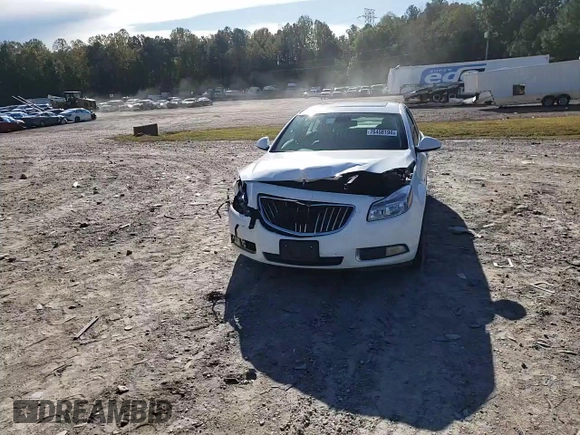 2011 Buick Regal CXL RL5 with VIN W04GT5GC2B1001046, listed as a Copart auction lot 76458194 with 245,810 mi miles and Salvage Title. Bid and sale history available at DreamBid. Image 10.